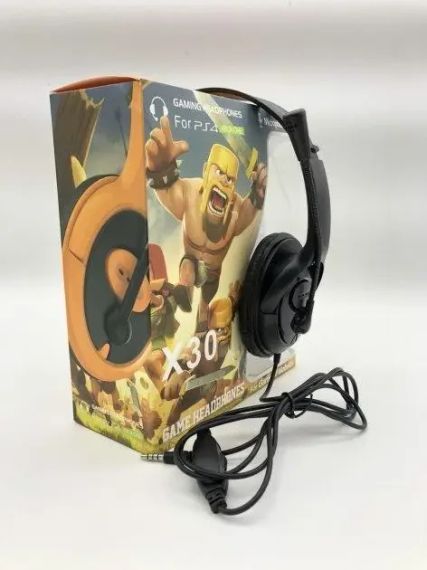 Наушники игровые CLASH OF CLANS X30 проводные с микр. | Зображення 1