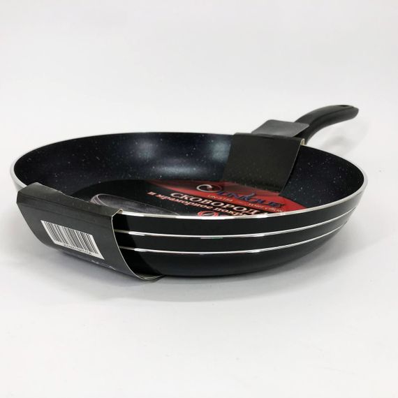 Сковорода UNIQUE UN-5154 24 см. без кришки, Сковорода з антипригарним покриттям та бакелітовою ручкою | Зображення 7