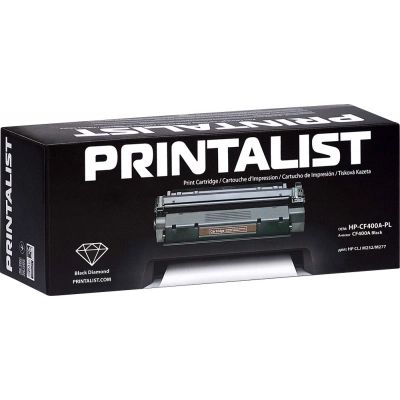 Картридж Printalist HP LJ M252/M277 CF400A Black (HP-CF400A-PL) | Зображення 1