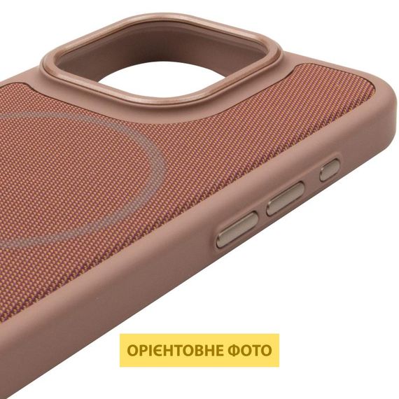 Чохол PC Textile Hybrid with Magnetic Fit для Apple iPhone 16 Pro (6.3") Desert Gold | Зображення 3