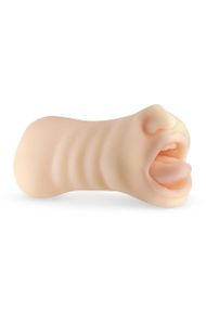 Мастурбатор двухсторонний NS Novelties Barely Legal Harley рот и вагина, 19 см sexstyle