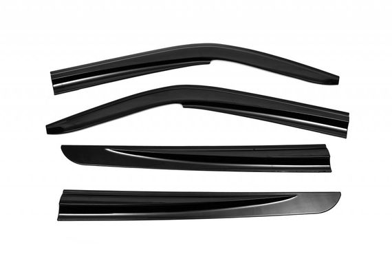 Вітровики (4 шт., Sunplex Sport) для Volkswagen T5 Caravelle 2004-2010 років | Зображення 1