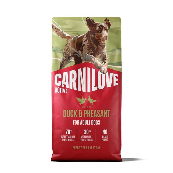 Сухий корм для собак з качкою та фазаном Carnilove Active Duck & Pheasant, 12 кг