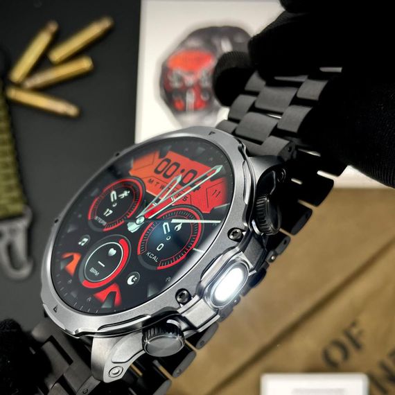 Розумний годинник Modfit Tactic Blaze Black Steel | Зображення 2
