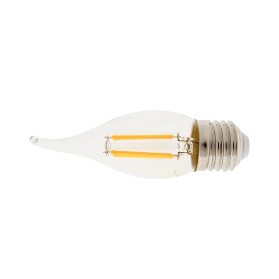 Светодиодная лампа E27 6W WW C35-T COG 220V | Зображення 2