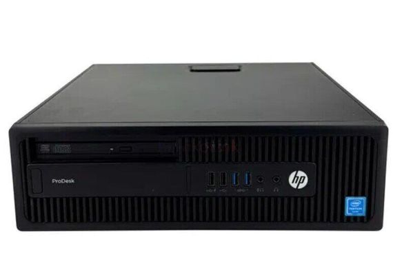 ПК HP ProDesk 600 G2 SFF / Intel Core i5-6500 (4 ядра по 3.2 -3.6 GHz) / 8 GB DDR4 / 256 GB SSD / Intel HD Graphics 530 / DVD-ROM / Win 10 б/в | Зображення 1