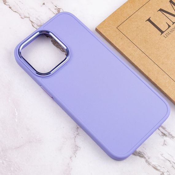 TPU чехол Bonbon Metal Style для Apple iPhone 14 Pro (6.1") Сиреневый / Dasheen | Зображення 3