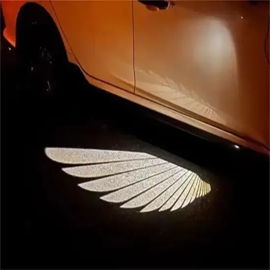 Подсветка "Крылья Ангела" в боковые зеркала HD-качество 2шт (пр-во Завод) СН-ТЕСТ | Зображення 3