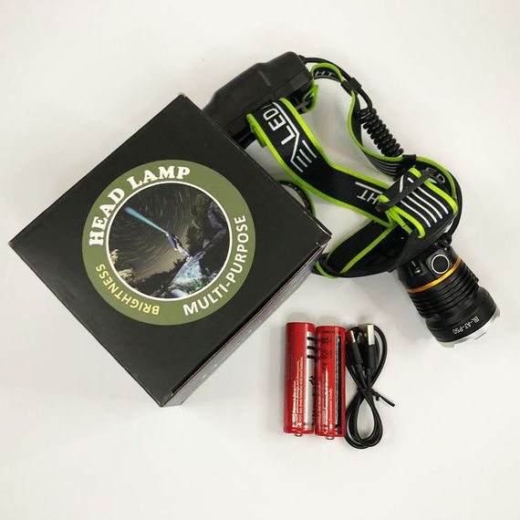 Надпотужний налобний ліхтар IB-230 Bailong BL-A7-P50 | Зображення 1