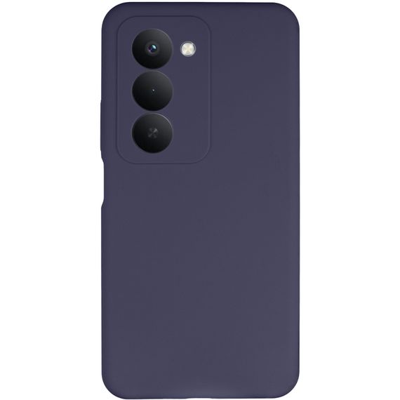 Чохол Silicone Cover Lakshmi Full Camera (AAA) для Xiaomi Redmi 15 4G (Global) / 5G Темно-синій / Midnight blue | Зображення 1
