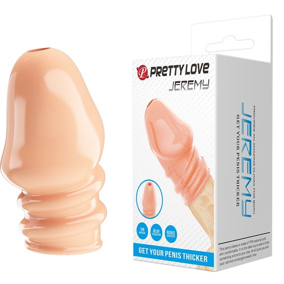 Насадка на член - Pretty Love Jeremy Penis Thicker Flesh