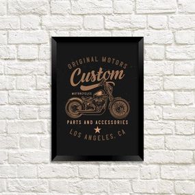 Постер в рамці Custom 21х30см, A4 (MT4_ART012_BL)