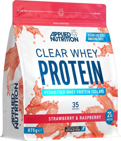 Протеїн Applied Nutrition Clear Whey Isolate Protein (Strawberry  Raspberry) (875g - 35 Servings)