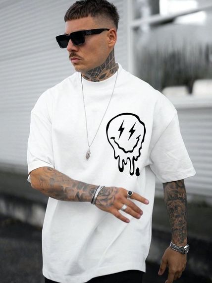 Футболка з ДТФ принтом (оверсайз)