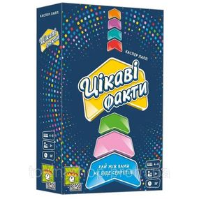 Настольная игра "Интересные факты" LOB2323UA, 195 карточек