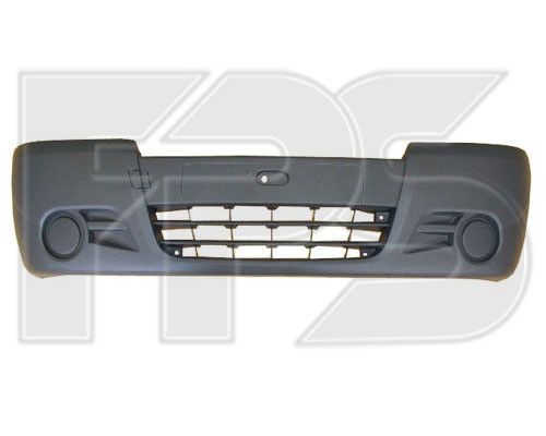 Передний бампер Opel Vivaro '07-14 (без отв. птф)  4416751
