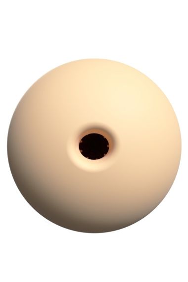 Кишеньковий мастурбатор Alive Mini Shot Experience бежевий Sex Aura | Зображення 1