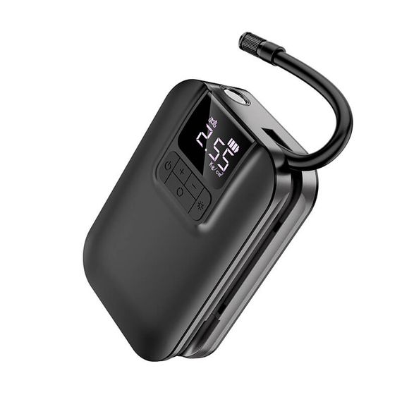 Портативний Компресор для автомобіля HOCO Breeze portable smart air pump S53 | Зображення 7