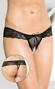 Жіночі стрінги - G-String 2443, black M/L