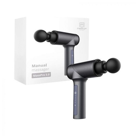 Перкуссионный ручной массажер для тела и мышц Medica+ MassHand Pro 5.0 гарантия 1 год | Зображення 6