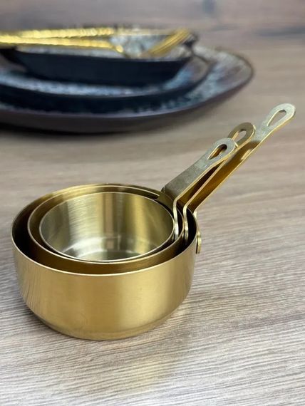 Соусник Olens 102-1288 6.2х3 см 70 мл золотистый | Зображення 2