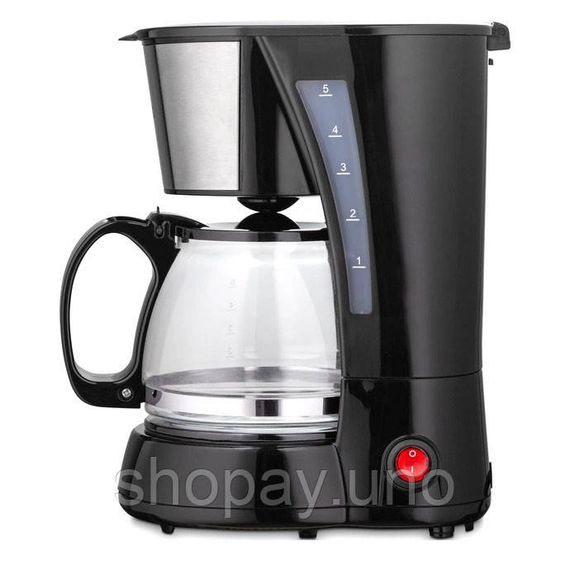 Кофеварка для домашнего кофе капельная MAGIO MG-964 650 Вт, Капельная кофейная машина ZO-60 | Зображення 2
