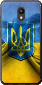 Чехол на Meizu M6 Флаг и герб Украины 1 "375u-1349-17620"