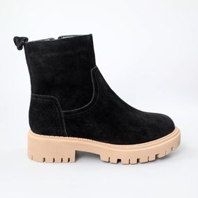 Челсі жіночі замшеві хутро 590824 Чорні 36 40 41