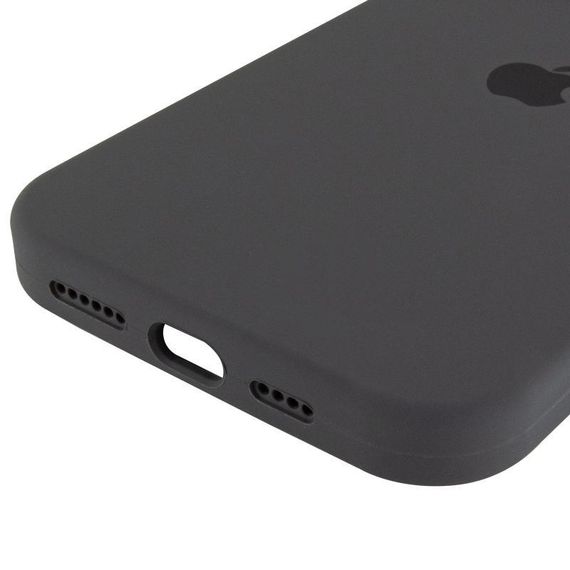 Чохол Silicone Case Full Protective (AA) для Apple iPhone 13 Pro Max (6.7") Сірий / Dark Gray | Зображення 4