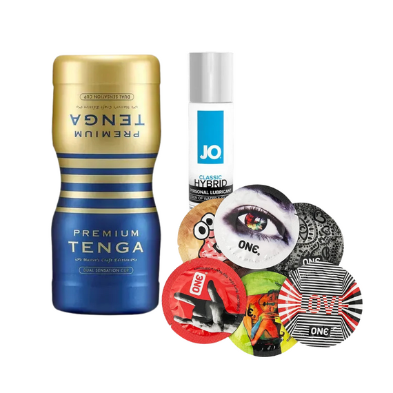COMBO набір - ( Tenga + System JO + ONE Extreme) L