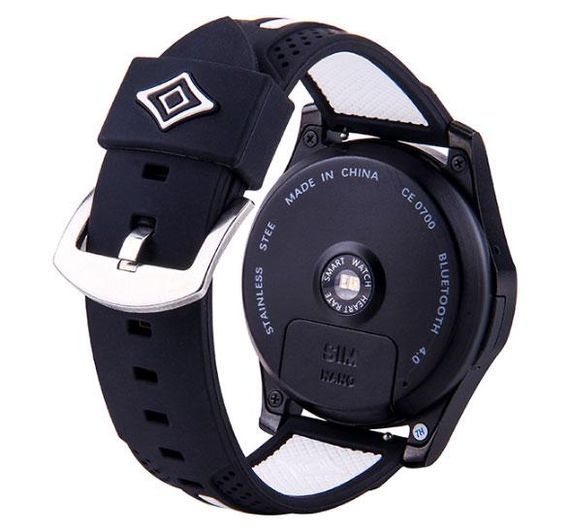 Силіконовий ремінець Primo Dart для годинника Samsung Gear S3 Classic SM-R770 / Frontier RM-760 - Black&White | Зображення 1