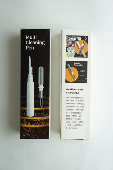 Ручка щетка 3 в 1 для чистки наушников и других гаджетов Multi Cleaning Pen | Зображення 6