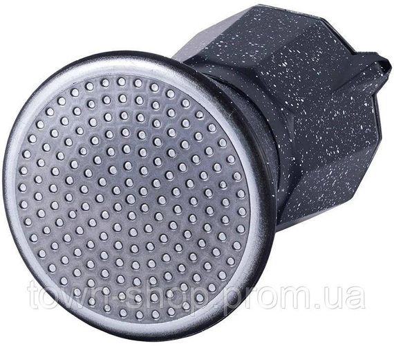 Кофеварка гейзерная Kamille Andel Black 300мл на 6 чашек KM-2512MR | Зображення 2