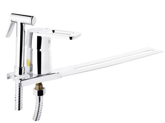 Змішувач-приставка для біде Kroner KRM Zenda - C025 CV022957)