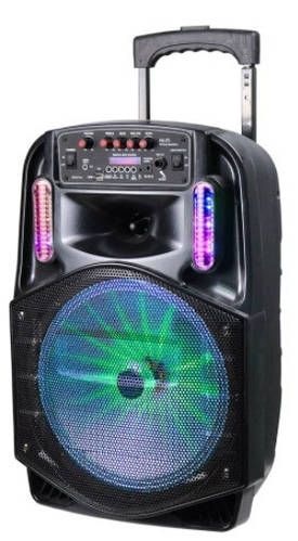 Портативна колонка XPRO CH8612 валіза 30Вт, USB, SD, FM радіо, Bluetooth, 1 мікрофон, ДК (MER-15644) | Зображення 4