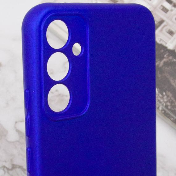Чохол Silicone Cover Lakshmi Full Camera (A) для Samsung Galaxy S24+ Синій / Iris | Зображення 4