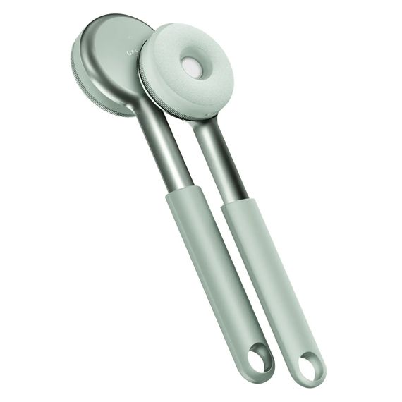 Звуковая светодиодная щетка для всего тела GESKE Sonic LED Full-Body Brush&Intensive Exfoliator 9в1 aquamarine, Зеленый | Зображення 5