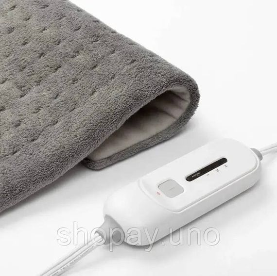 Согревающая электрическая массажная подстилка – грелка MASSAGING WEIGHTED HEATING PAD от боли в спине | Зображення 3