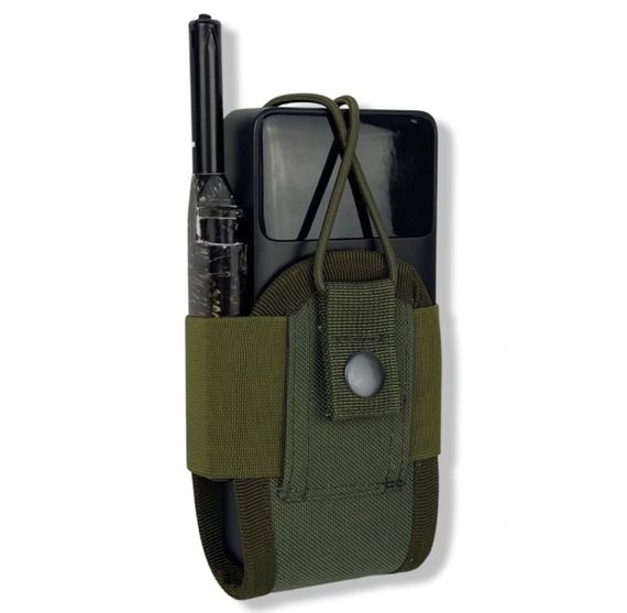 Підсумок під рацію CORDURA 1000D 15х8х3 см Олива | Зображення 1