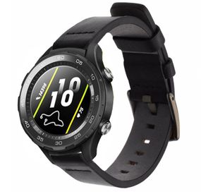 Шкіряний ремінець Primo Classic для годинника Huawei Watch 2 - Black