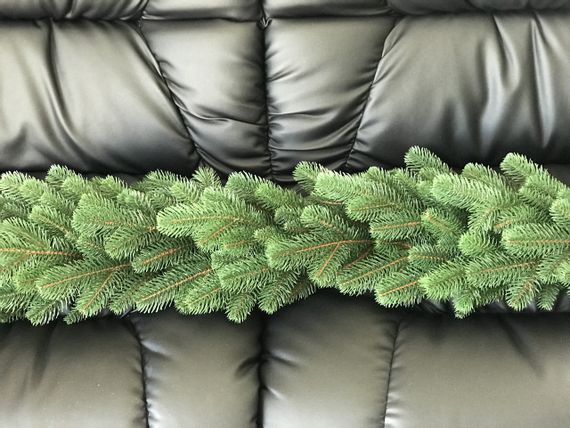 Хвойные гирлянды Lux литые зеленые (упаковка 4 штуки по 2 м) | Зображення 8