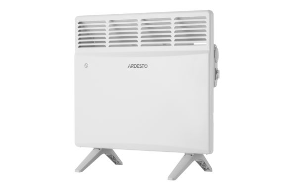 Конвектор електричний ARDESTO  CH-1000MCW, 1000 Вт, 10 м2, закритий нагрів. елемент, IP24, мех. керування, білий (CH-1000MCW)