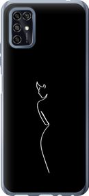 Чехол на ZTE Blade V2020 Smart Силуэт1 "4590u-2458-17620"