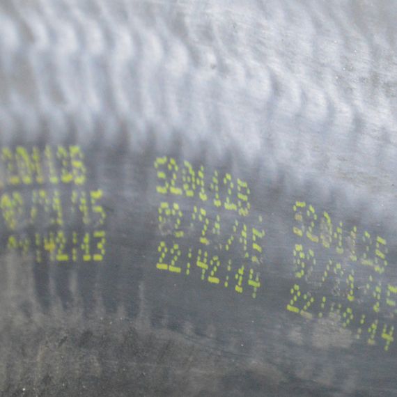 Патрубок інтеркулера 2.0 TDI Volkswagen Passat B6 Touran шланг інтеркуллера Фольксваген Пассат Туран S20112B | Зображення 1