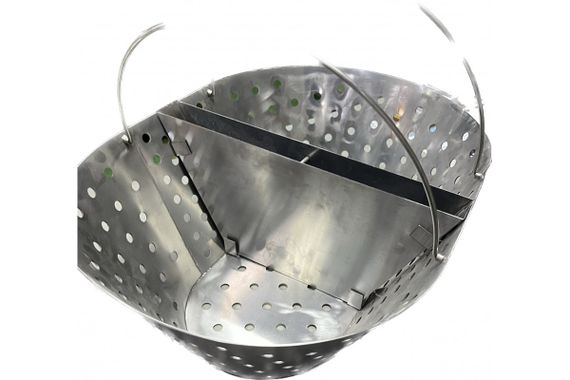Корзинка для вугілля з розділювачем для гриля Primo Oval L 011305 Код: 011305 | Зображення 1