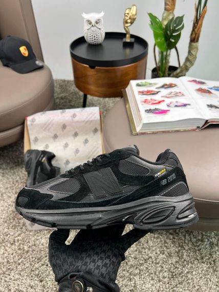 Мужские кроссовки New 2010 All Black (термо) | Зображення 2