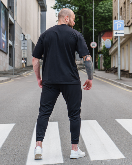 Комплект Марсель оверсайз чёрный S M | Зображення 8