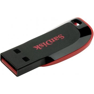 USB флеш накопичувач SanDisk 128GB Cruzer Blade USB 2.0 (SDCZ50-128G-B35) | Зображення 4