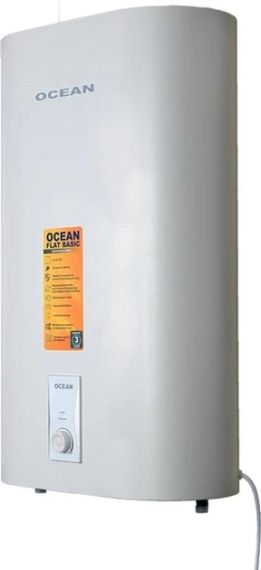 Бойлер OCEAN FLAT BASIC RZB 100M ET+DT (100 л, 2 кВт, сухий тен) | Зображення 1