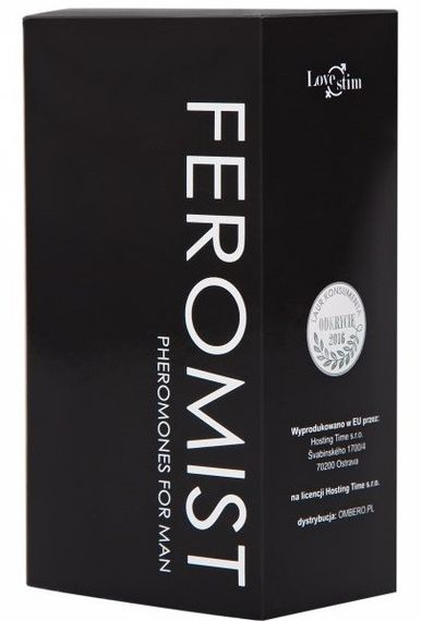 Духи з феромонами для чоловіків Feromist NEW men, 55 ml + 55 ml тестер Sex Aura | Зображення 1